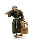 Shepherd with bird - cage (10903-441) 