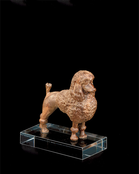 Poodle (with pedestal in plexiglas) (00503) (0,00", ?)