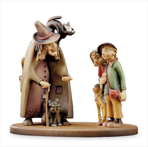 Haensel e Gretel (con piedistallo) (00601) (0 cm, ?)