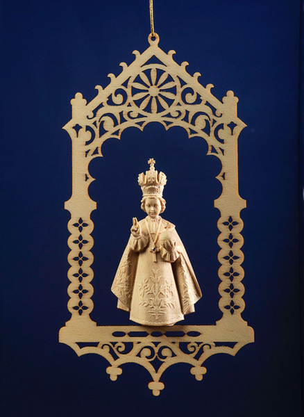 Infant Jesus of Prague in niche (08058) (0,00", ?)