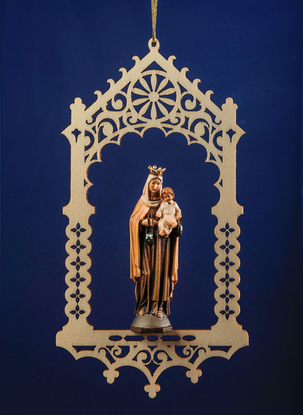 Madonna del Carmelo nella nicchia (08371) (0 cm, ?)