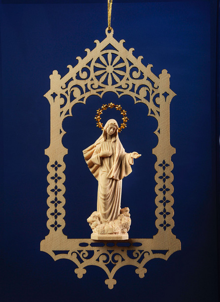 Queen of Medjugorje in niche (08383) (0,00", ?)