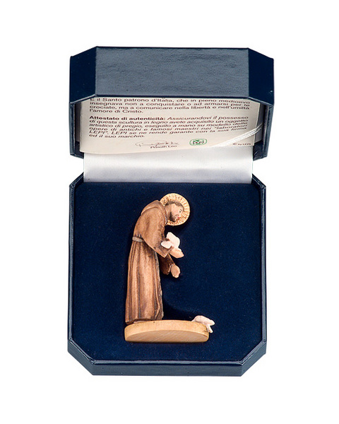 St.Francis of Assisi with case (10034-A) (0,00", ?)