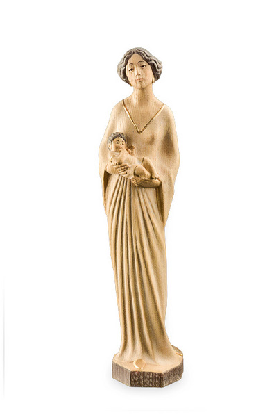 Madre con bambino (vestito bianco) (10330-W) (0 cm, ?)