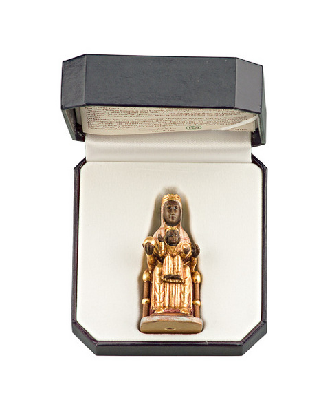 Vergine di Montserrat con astuccio (10365-A) (0 cm, ?)