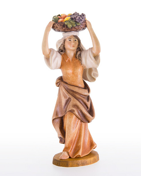 Woman with fruit-basket (10600-226) (0,00", ?)