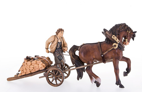 Contadino con cavallo e carro (10701-42A) (0 cm, ?)