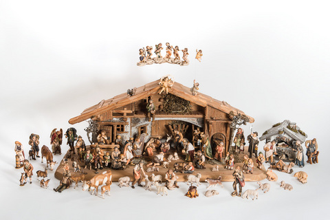 Presepio rustico con stalle 10708-ST (10701) (0 cm, ?)