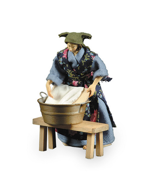 Washerwoman with basin (10901-491) (0,00", ?)