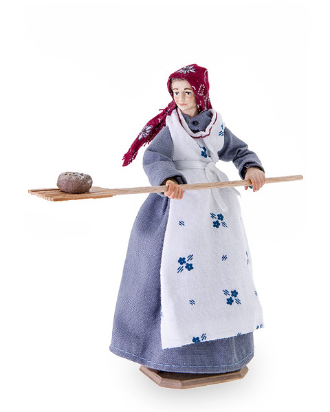 Farmer's wife with bread-shovel (10901-506) (0,00", ?)