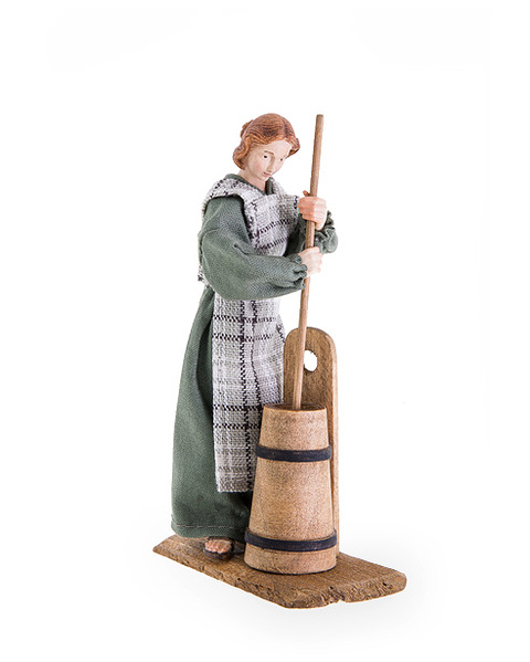 Farmer's wife with churn (10901-606) (0,00", ?)