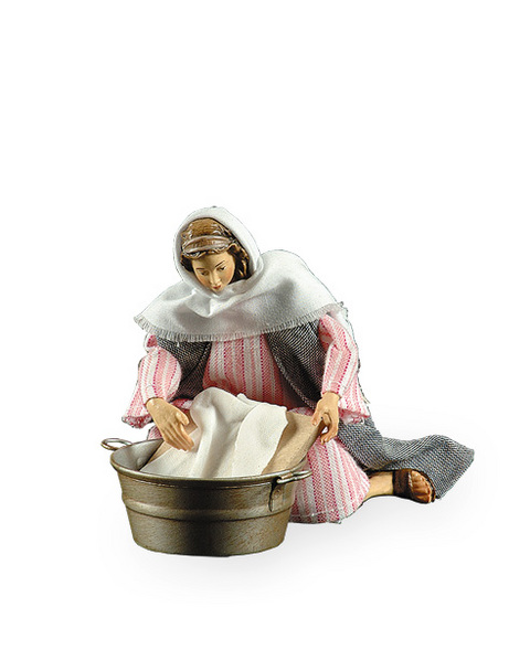 Washerwoman with basin (10903-491) (0,00", ?)