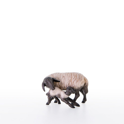 Sheep with lamb and black head (21200-AS) (0,00", ?)