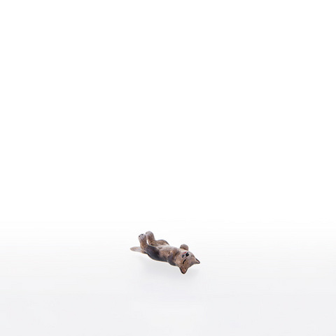 Gattino sdraiato con occhi chiusi (22104-A) (0 cm, ?)