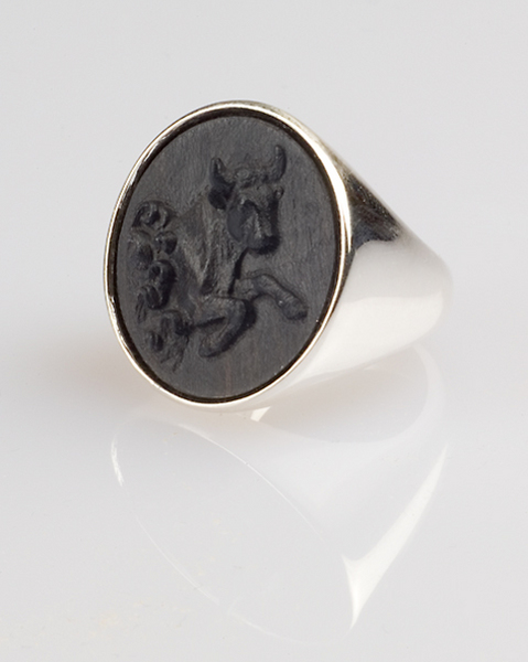 Ring aus Silber 925 - Stier (00002-RAg) (0 cm, ?)