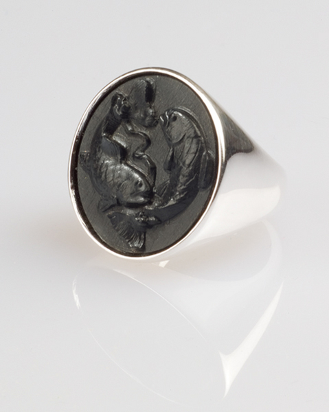 Anello in argento 925 - Pesci (00012-RAg) (0 cm, ?)