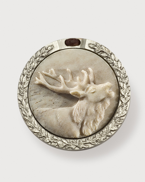 Spilla in argento 925-Cervo (00101-BAg) (0 cm, ?)