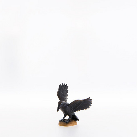 Crow with open wings (23106--) (0,00", ?)